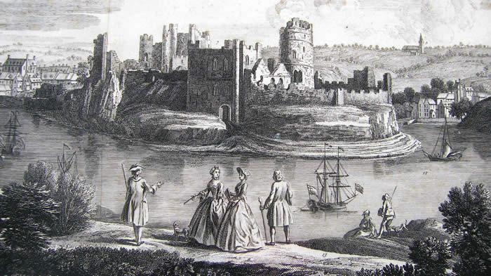 Pembroke panorama by the Buck brothers 1747