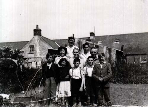 Cottage on Long Mains - photo belonging to Betty Harries
