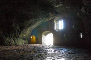  Wogan's Cavern beneath Pembroke Castle