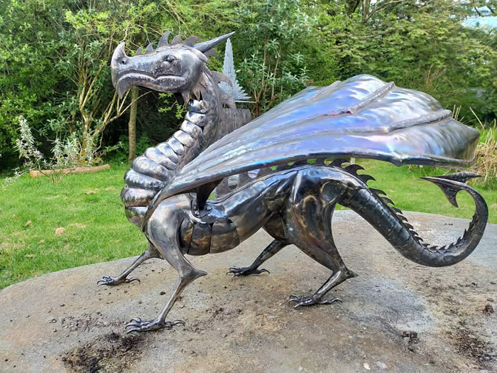 The dragon maquette