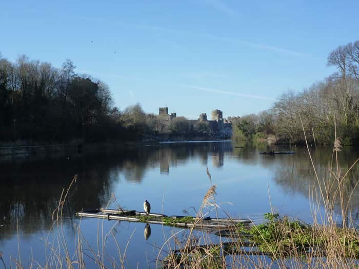 Pembroke Millpond looking west  by Linda Asman